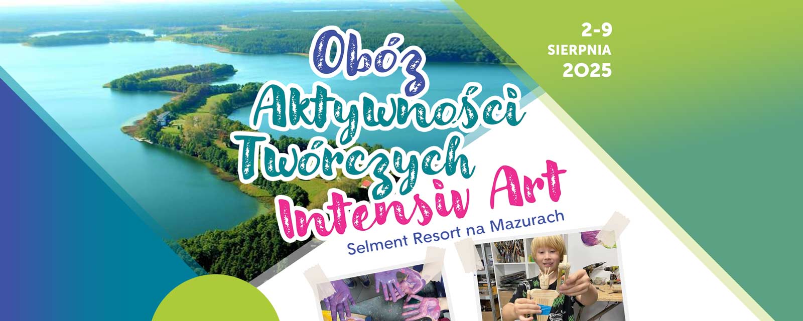 Obóz artystyczny dla dzieci i młodzieży Intensive Art 2025