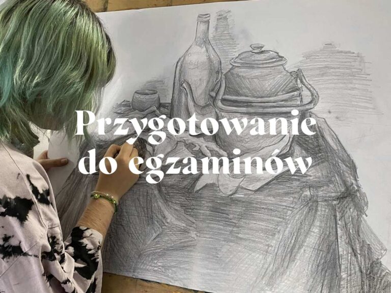 Przygotowanie do egzaminów na szkół plastycznych i na ASP