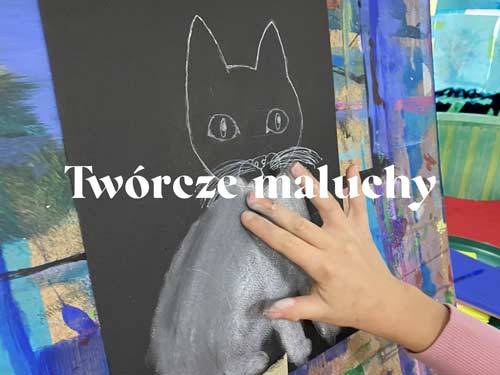 Twórcze maluchy - warsztaty plastyczne z Dominiką Lewandowicz