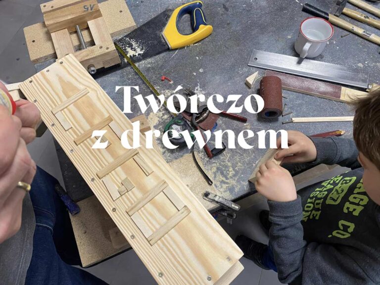 Warsztaty plastyczne Twórczo z drewnem