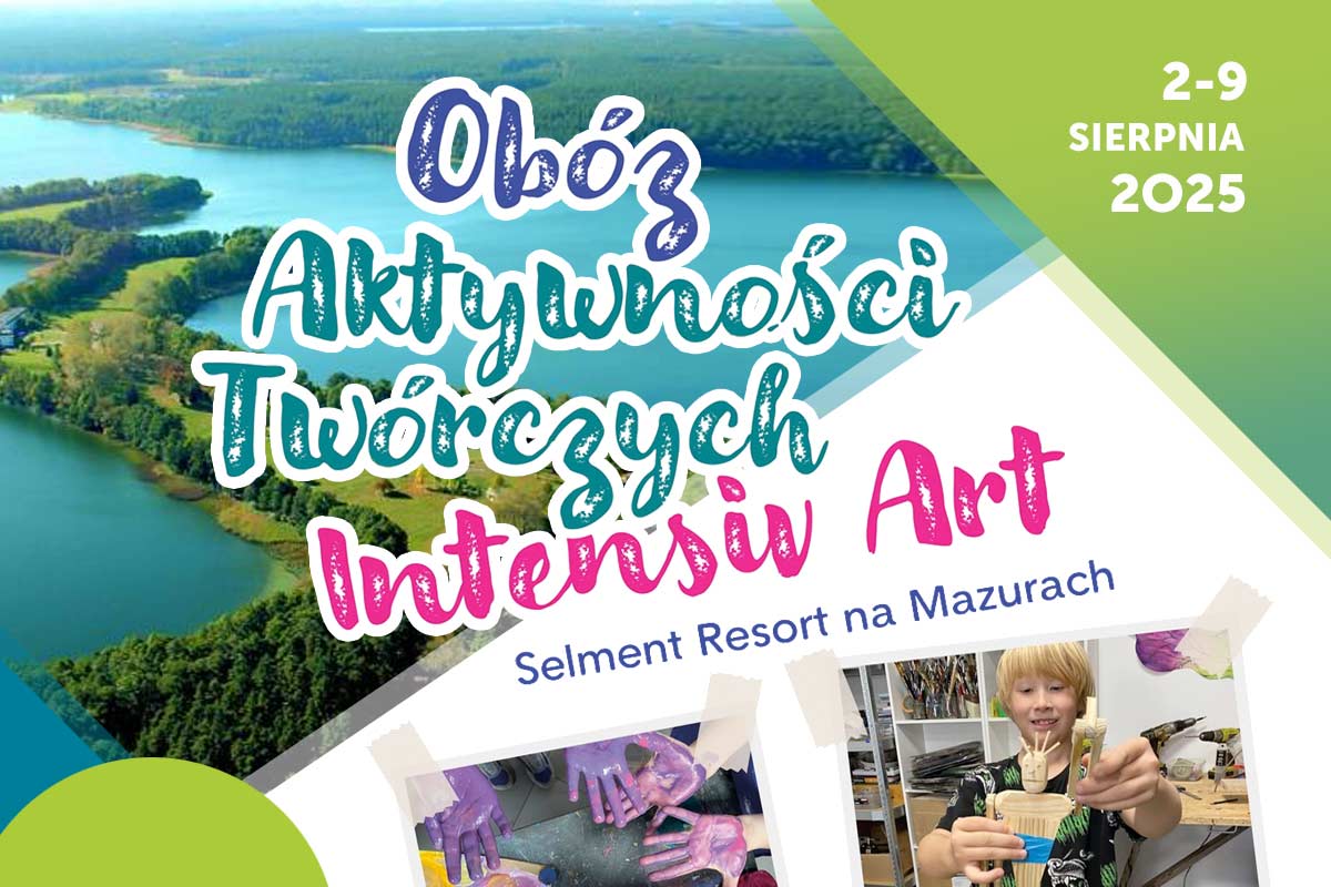 Obóz artystyczny dla dzieci i młodzieży Intensive Art 2025
