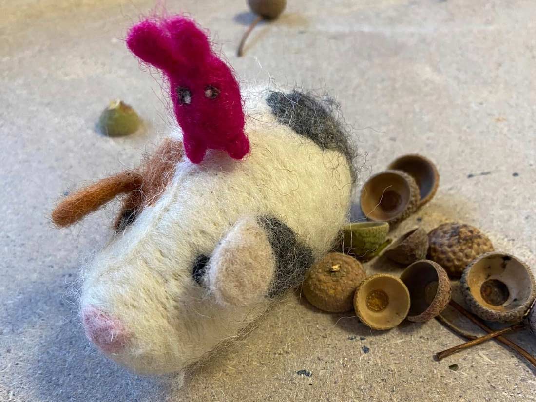 Rękodzieło wykonane przez dzieci w trakcie zajęć Dzieło Rąk