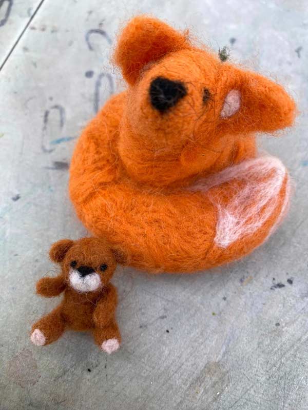 Filcowe figurki